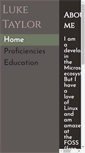Mobile Screenshot of lukebtaylor.com